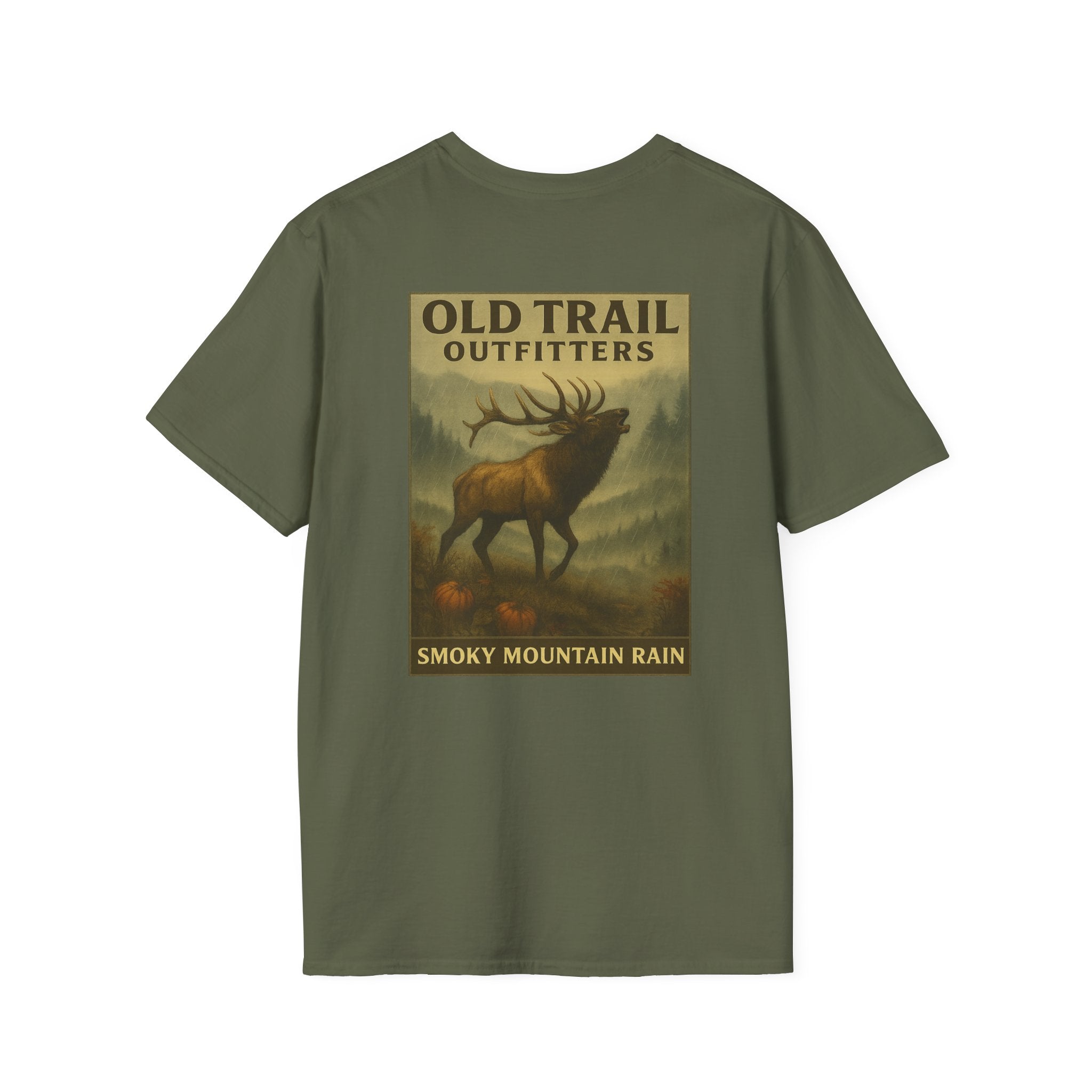 “Smoky Mountain Rain” Elk Tee